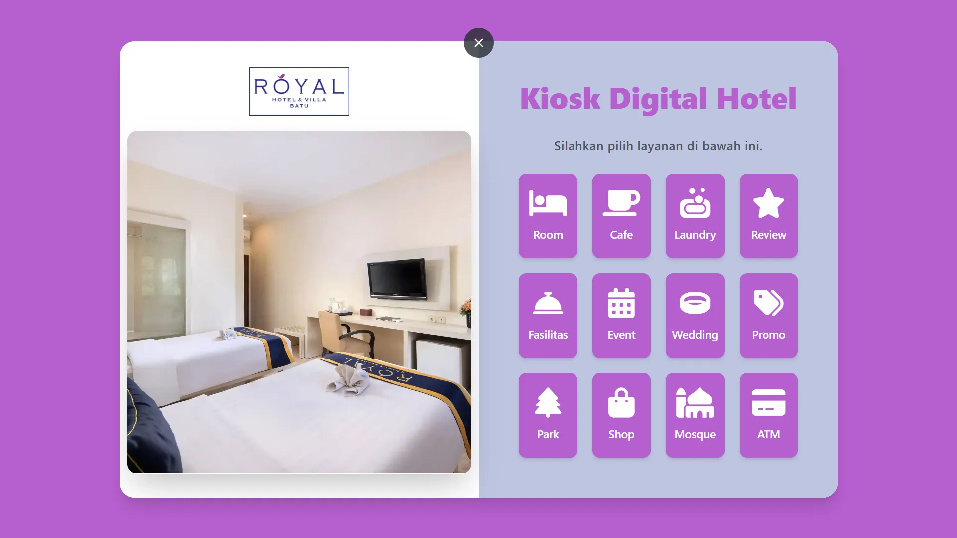 DIGITAL KIOSK HOTEL